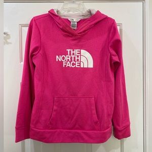 THE NORTH FACE PINK HOODIE- MEDIUM